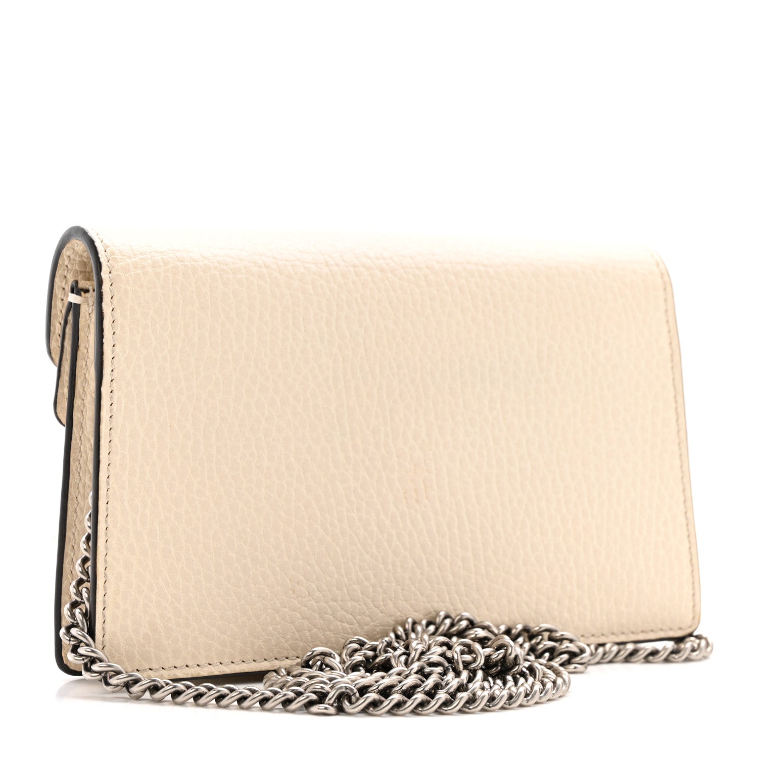 Dollar Calfskin Crystal Super Mini Dionysus Shoulder Bag Mystic White Black Diamond