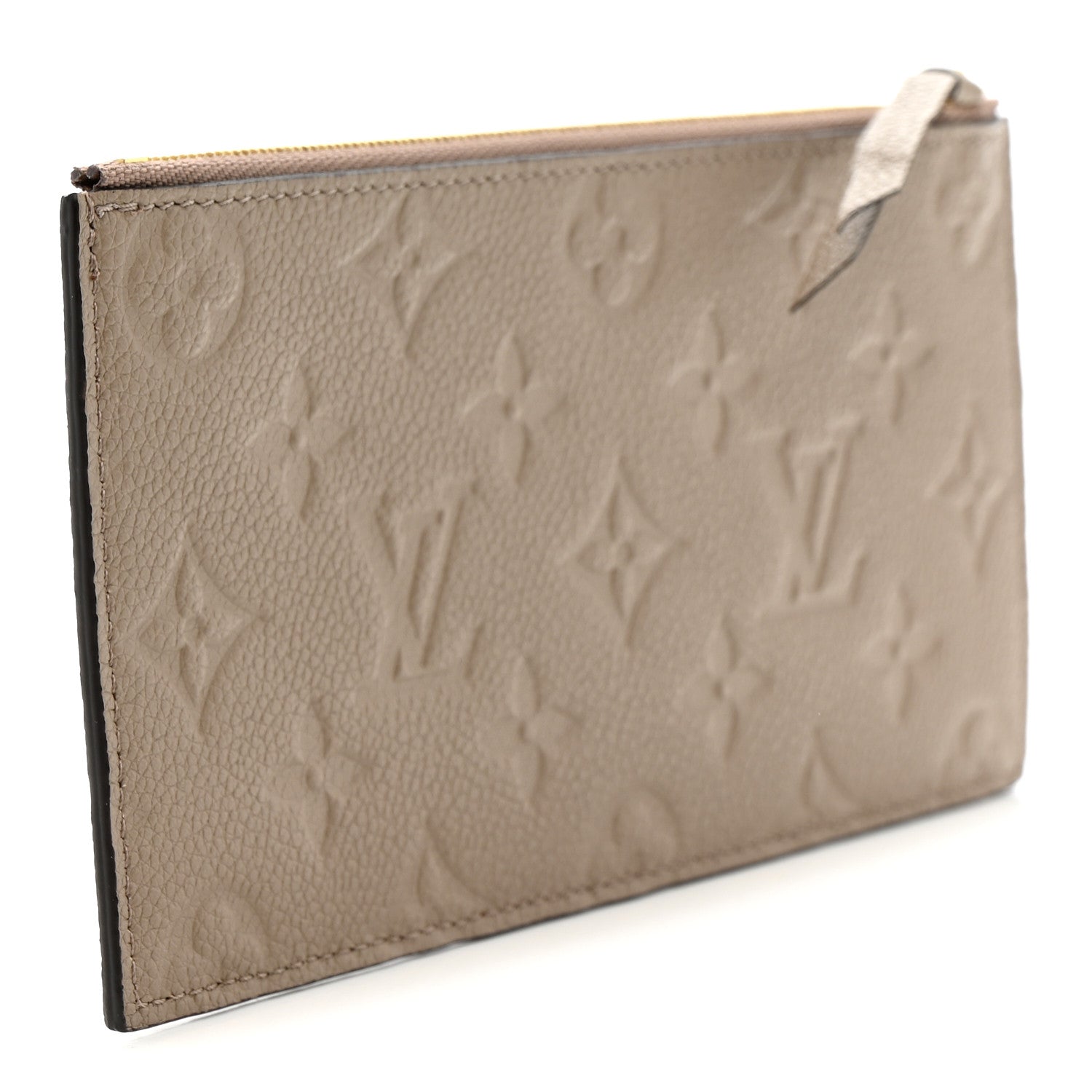 Empreinte Felicie Chain Wallet Zippered Insert Tourterelle