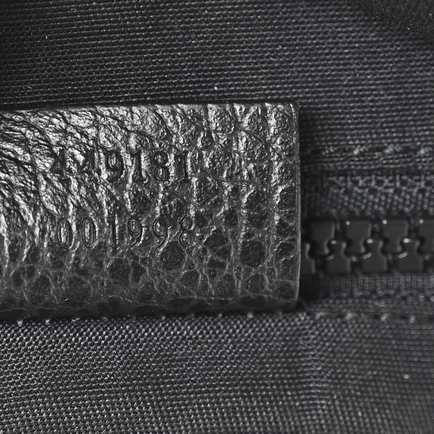Nylon Monogram Slim Backpack Black