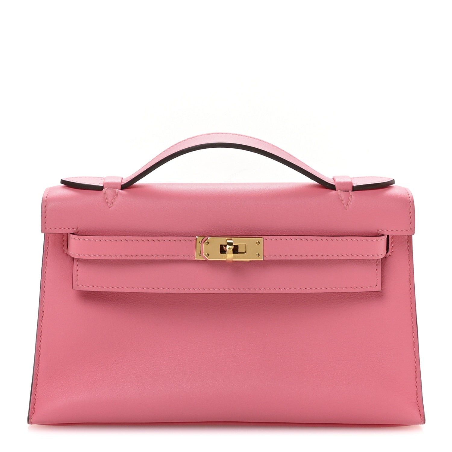 Swift Kelly Pochette Clutch Rose Azalee