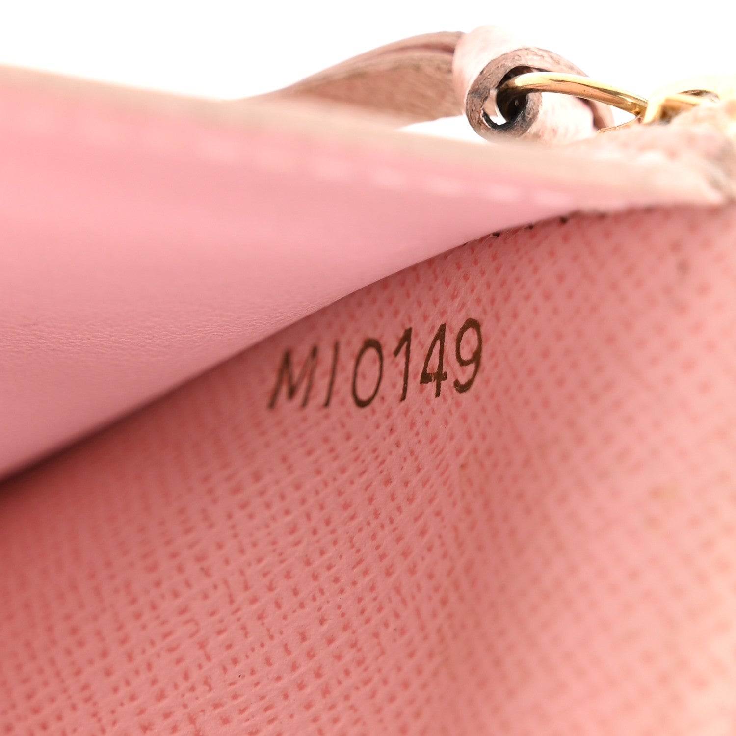 Damier Azur Victorine Wallet Rose Ballerine