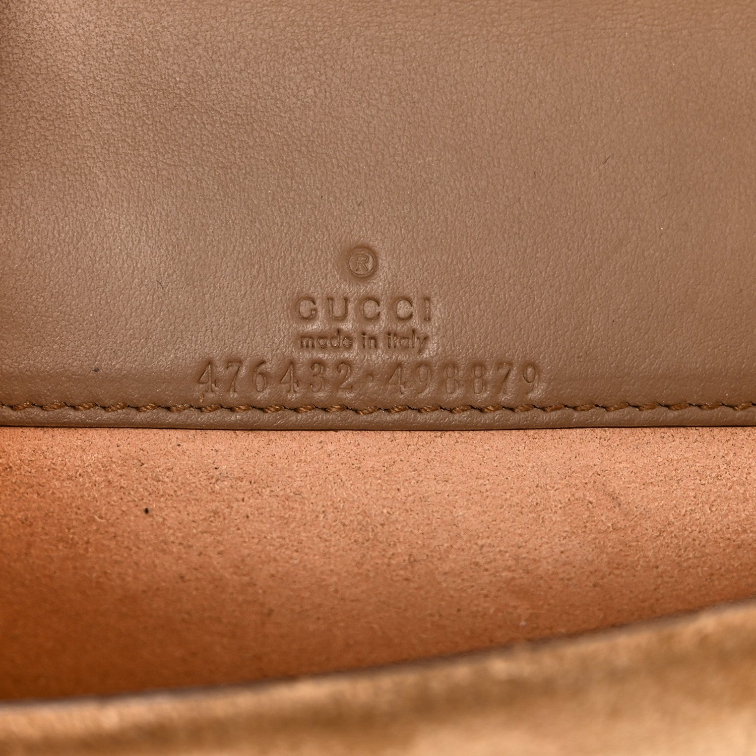 GG Supreme Monogram Super Mini Dionysus Shoulder Bag Taupe