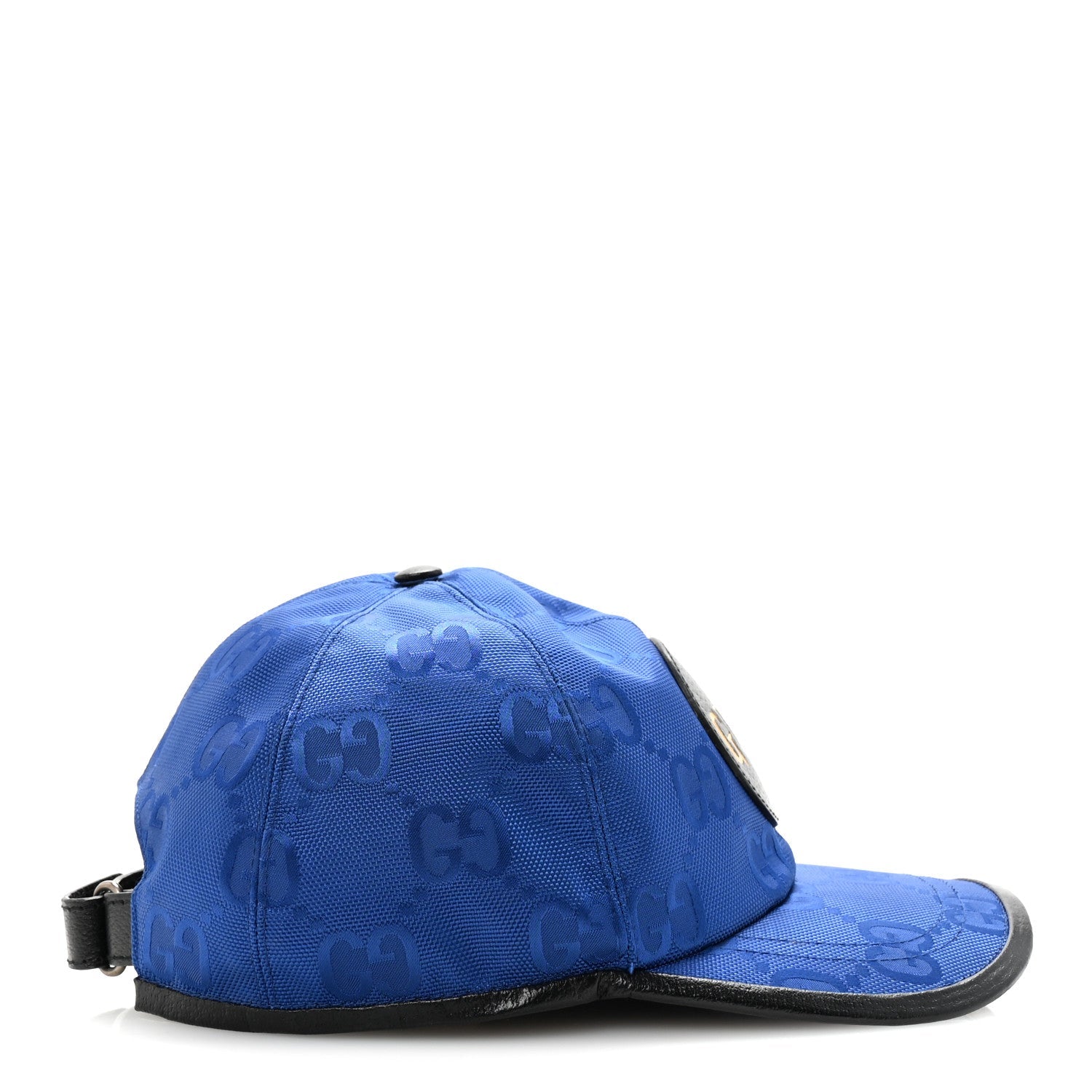Econyl Nylon Monogram Off The Grid Baseball Hat M Orient Blue Black