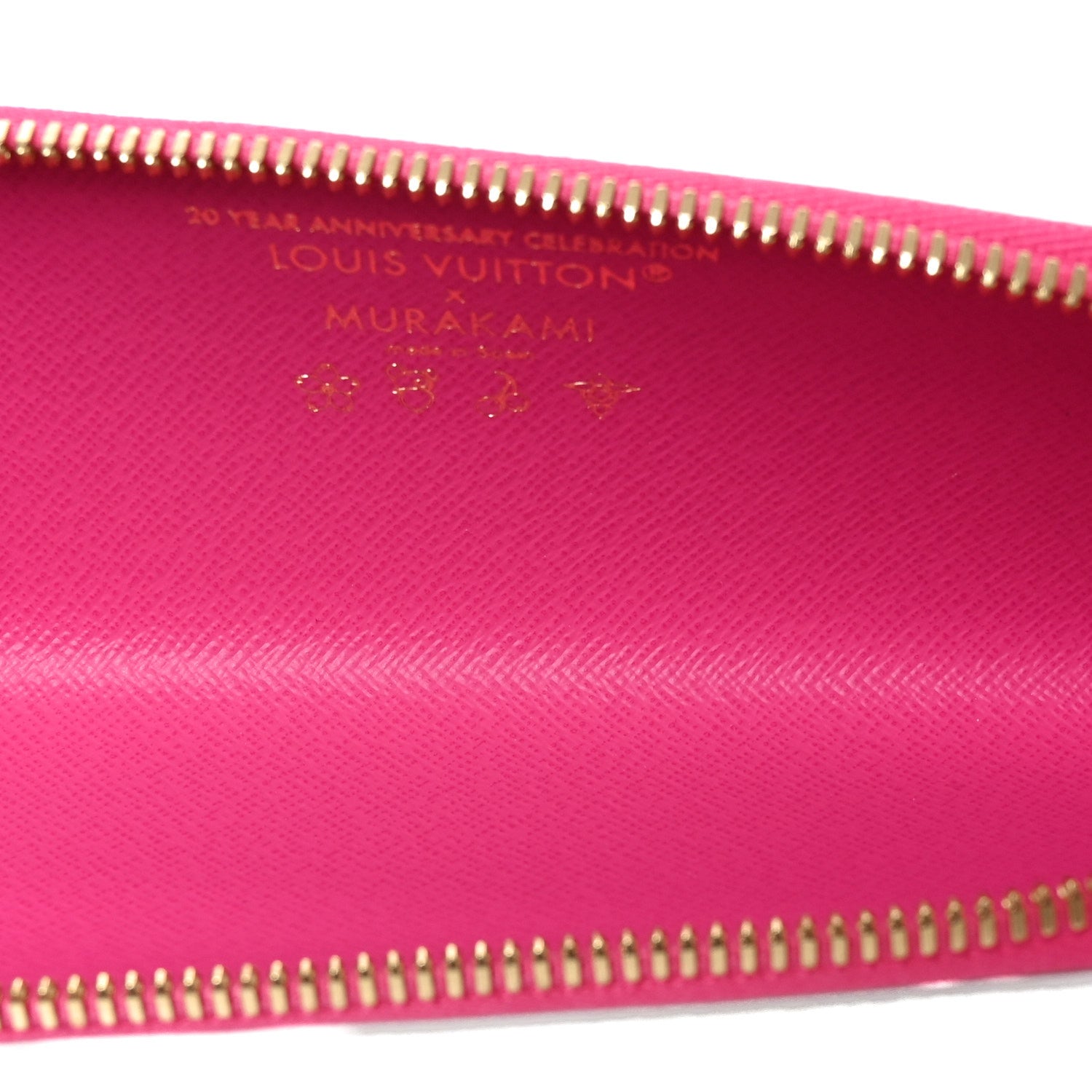 LV X TM Monogram Multicolor Charlotte Pencil Pouch Fuchsia