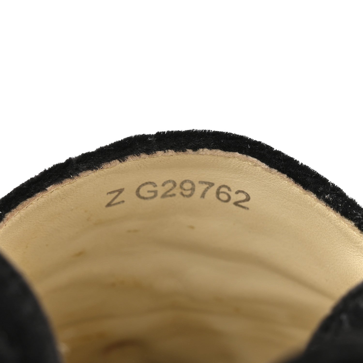 Velvet Grosgrain CC Espadrilles 38 Black