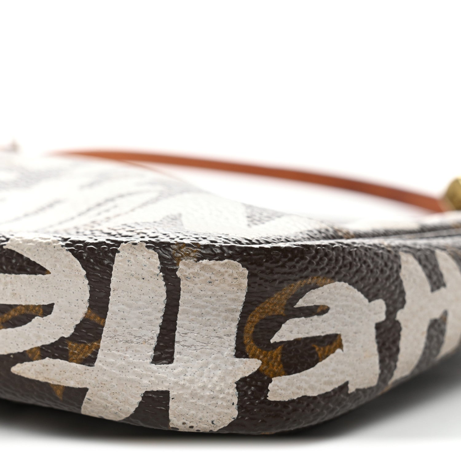 Monogram Graffiti Pochette Accessories Silver