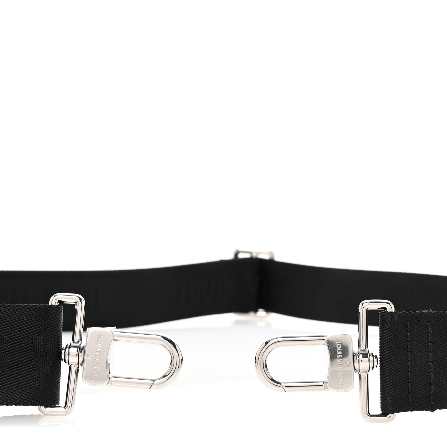 Nylon Alpha Messenger Strap Black Sky Blue