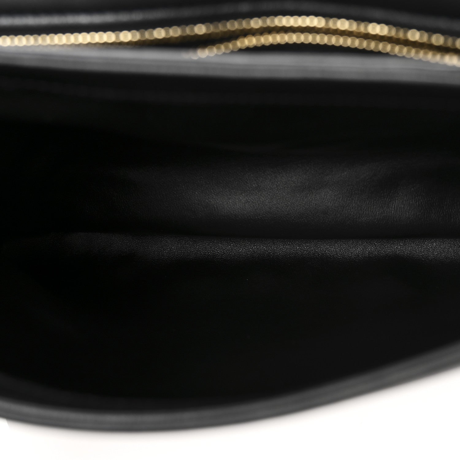 Roxy Calfskin Web Medium Studded Blondie Shoulder Flap Bag Black