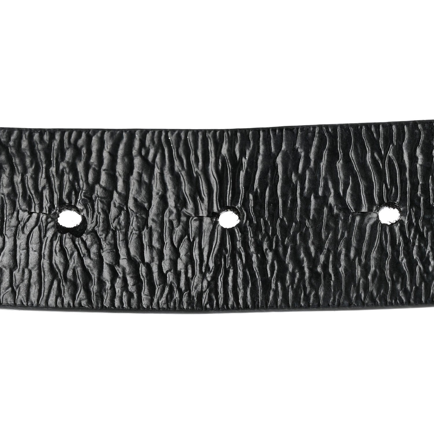 Glazed Calfskin CC Belt 90 36 Black