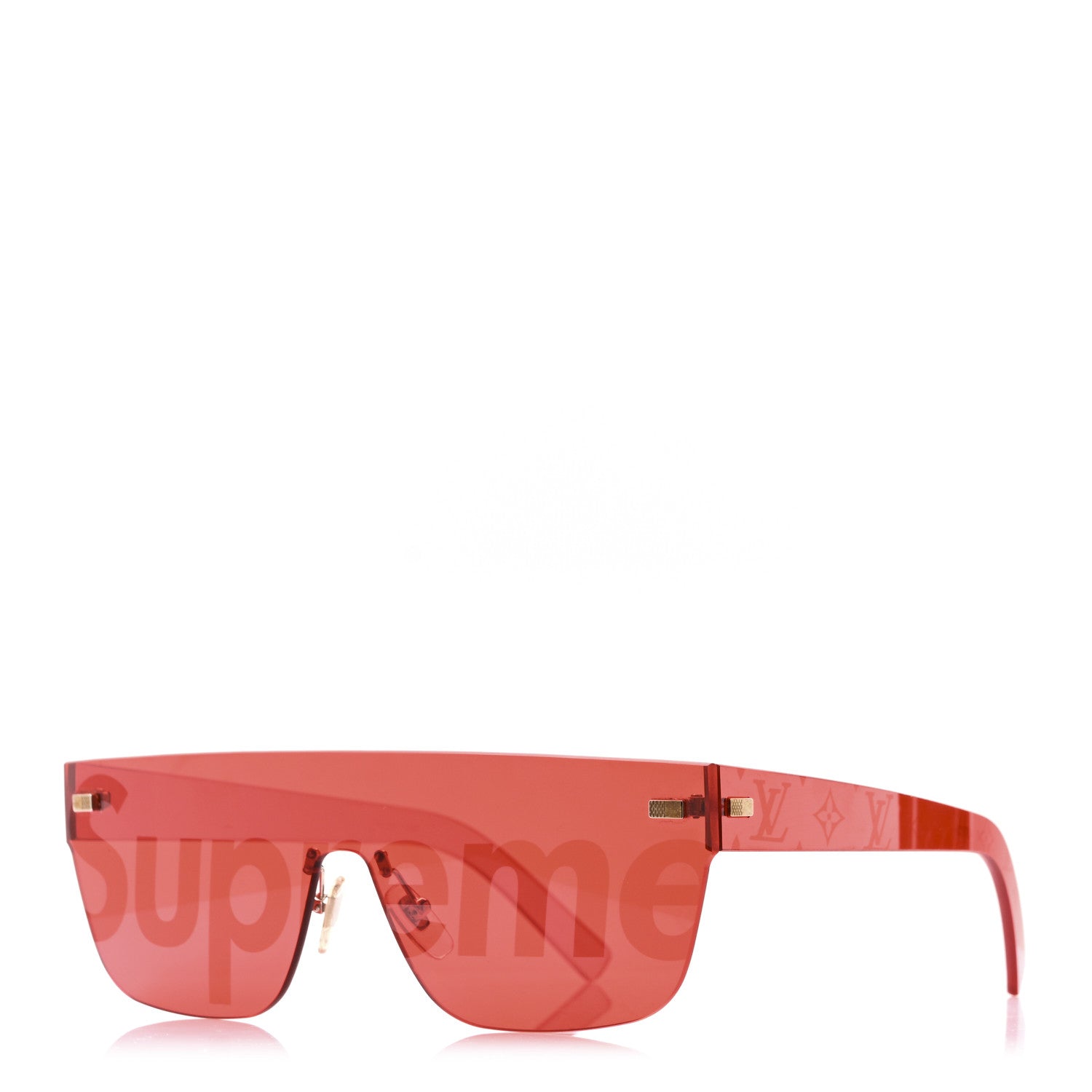 X SUPREME City Mask Sunglasses Coquelicot