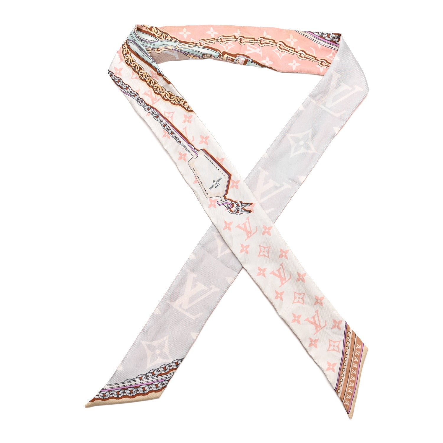 Silk Ultimate Monogram BB Bandeau White