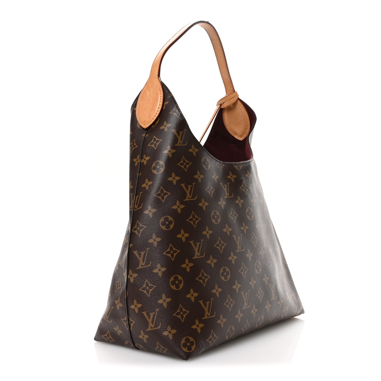 Monogram Flower Hobo Bordeaux