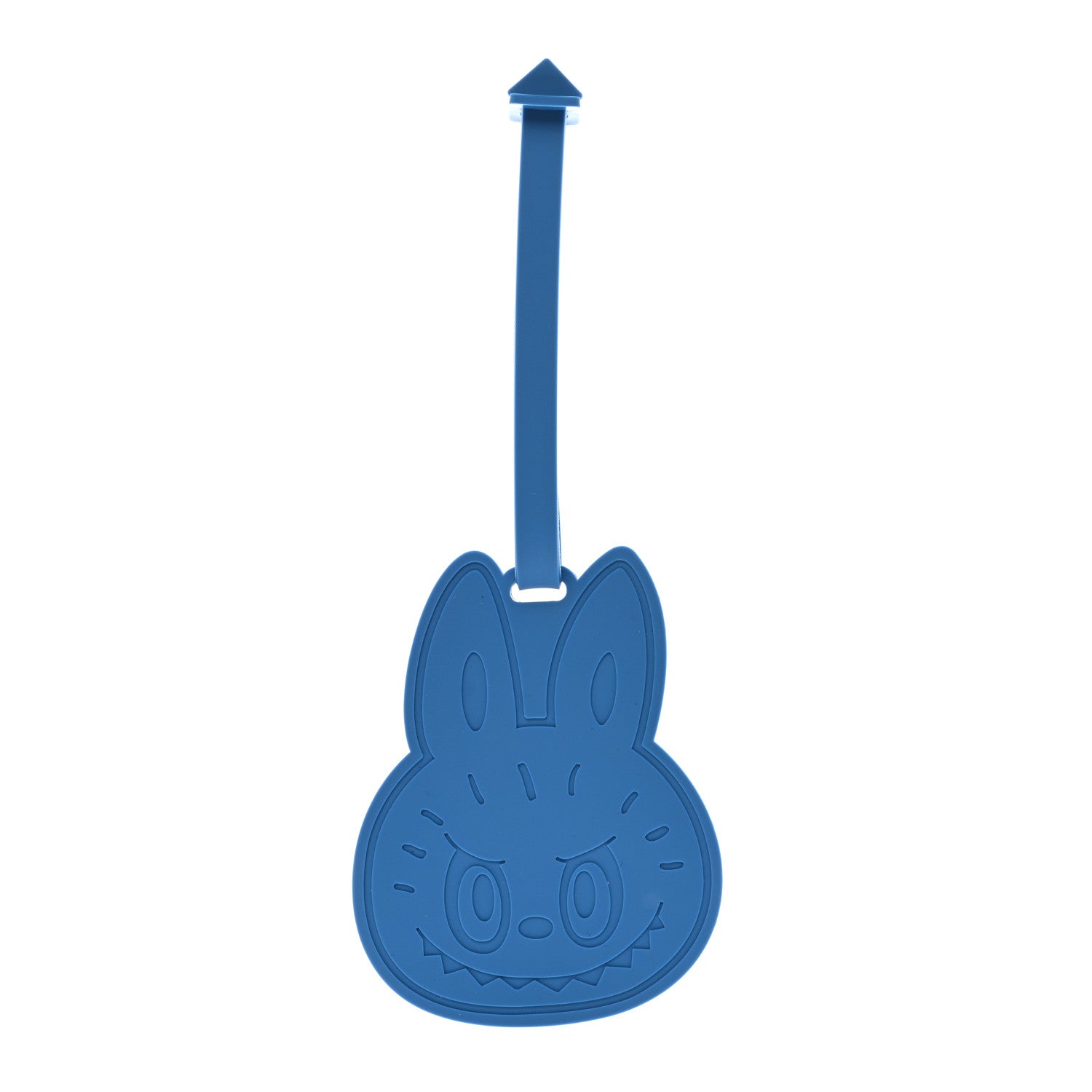 X KASING LUNG Rubber Labubu Bag Charm Blue