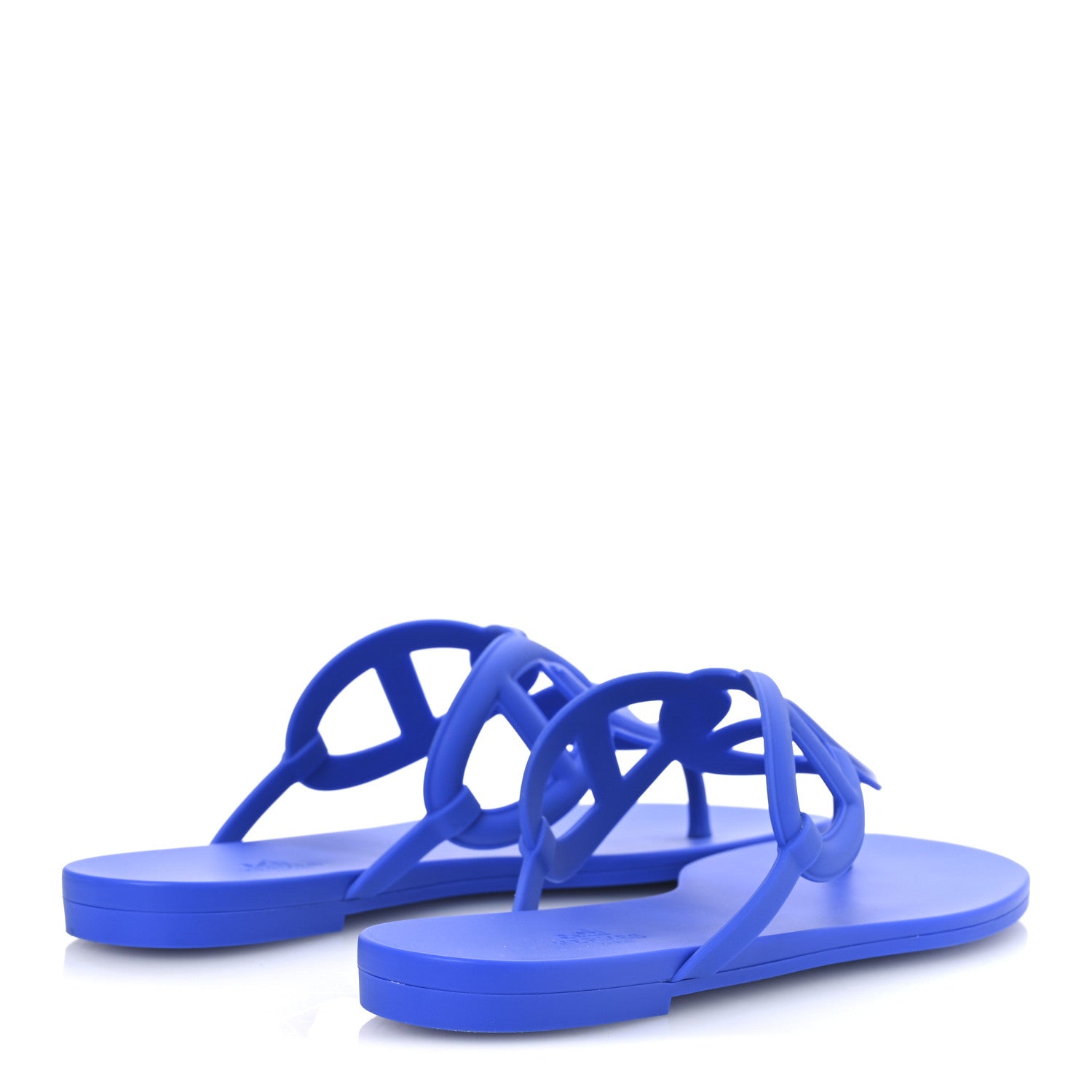 Rubber Womens Egerie Sandals 40 Bleu Outremer