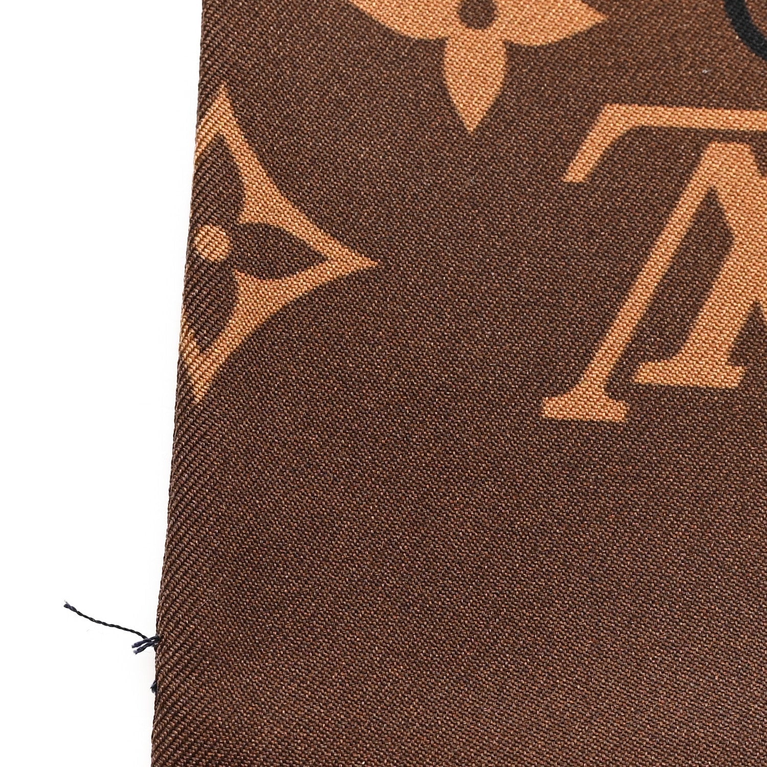 Silk Monogram Confidential Bandeau Brown