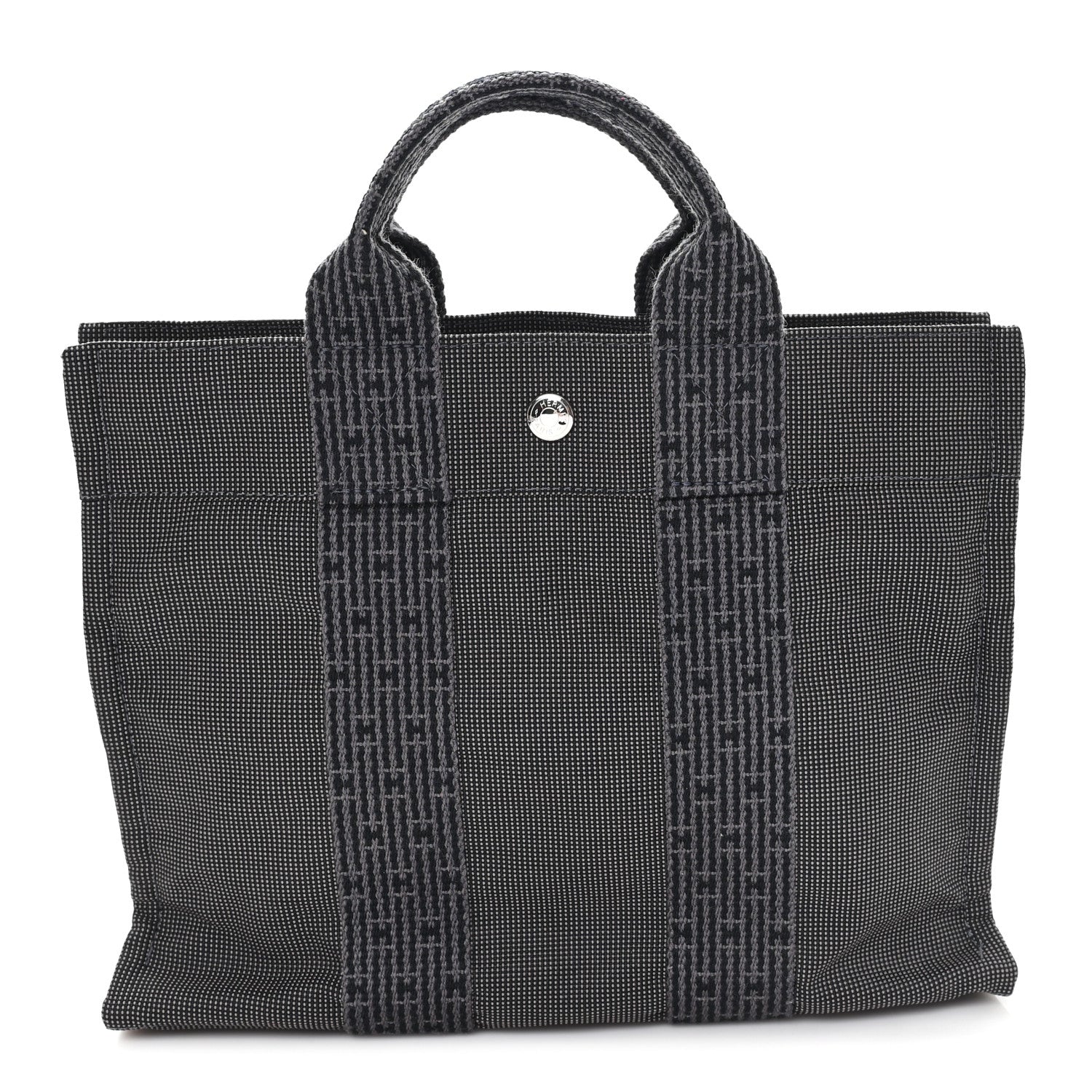 Canvas Herline PM Tote Grey