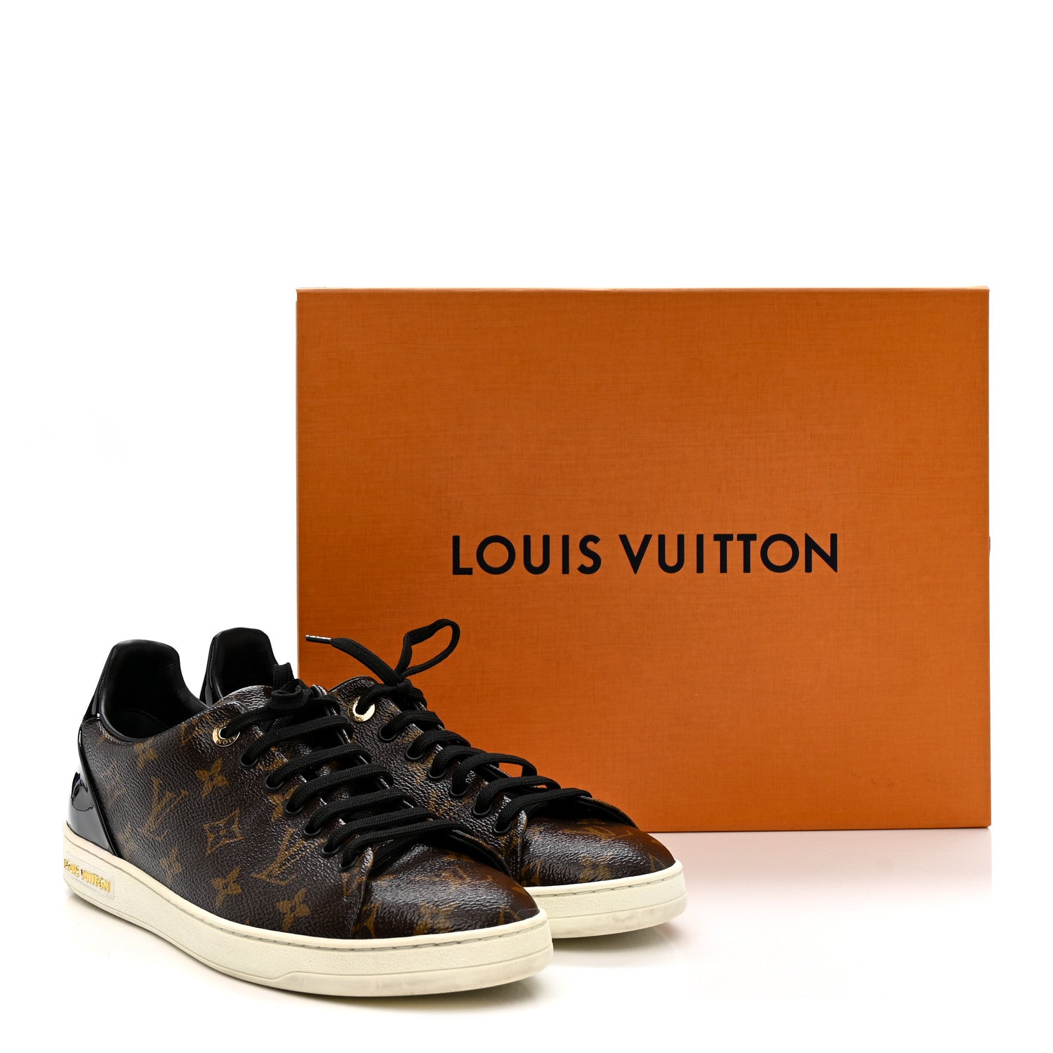 Patent Monogram Frontrow Sneakers 42