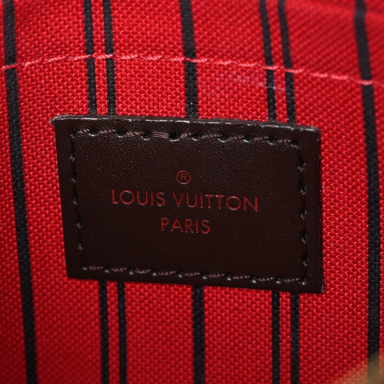Damier Ebene Neverfull MM GM Pochette