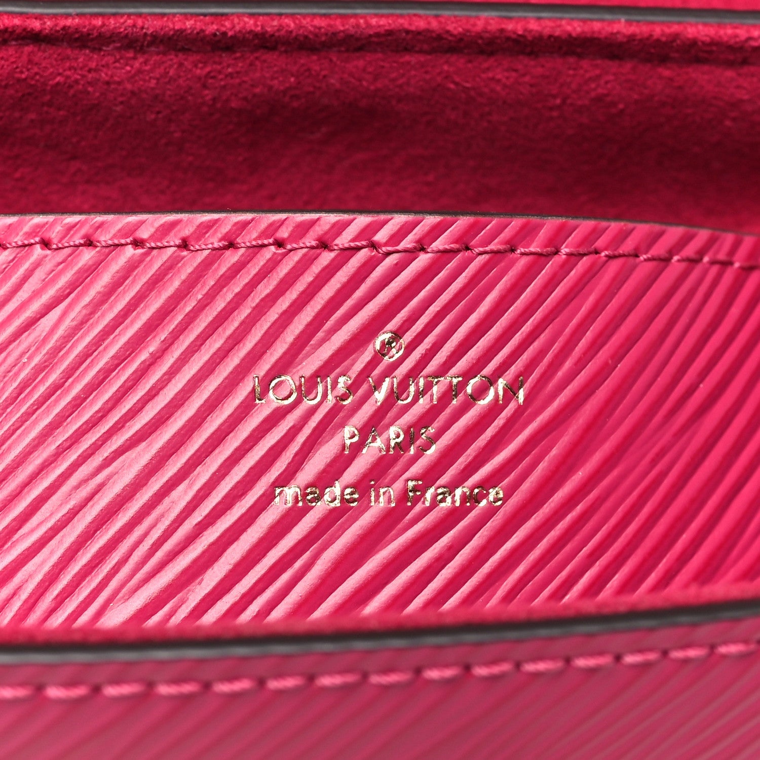Epi Twist Shoulder Bag Mini Agathe Rose Pink