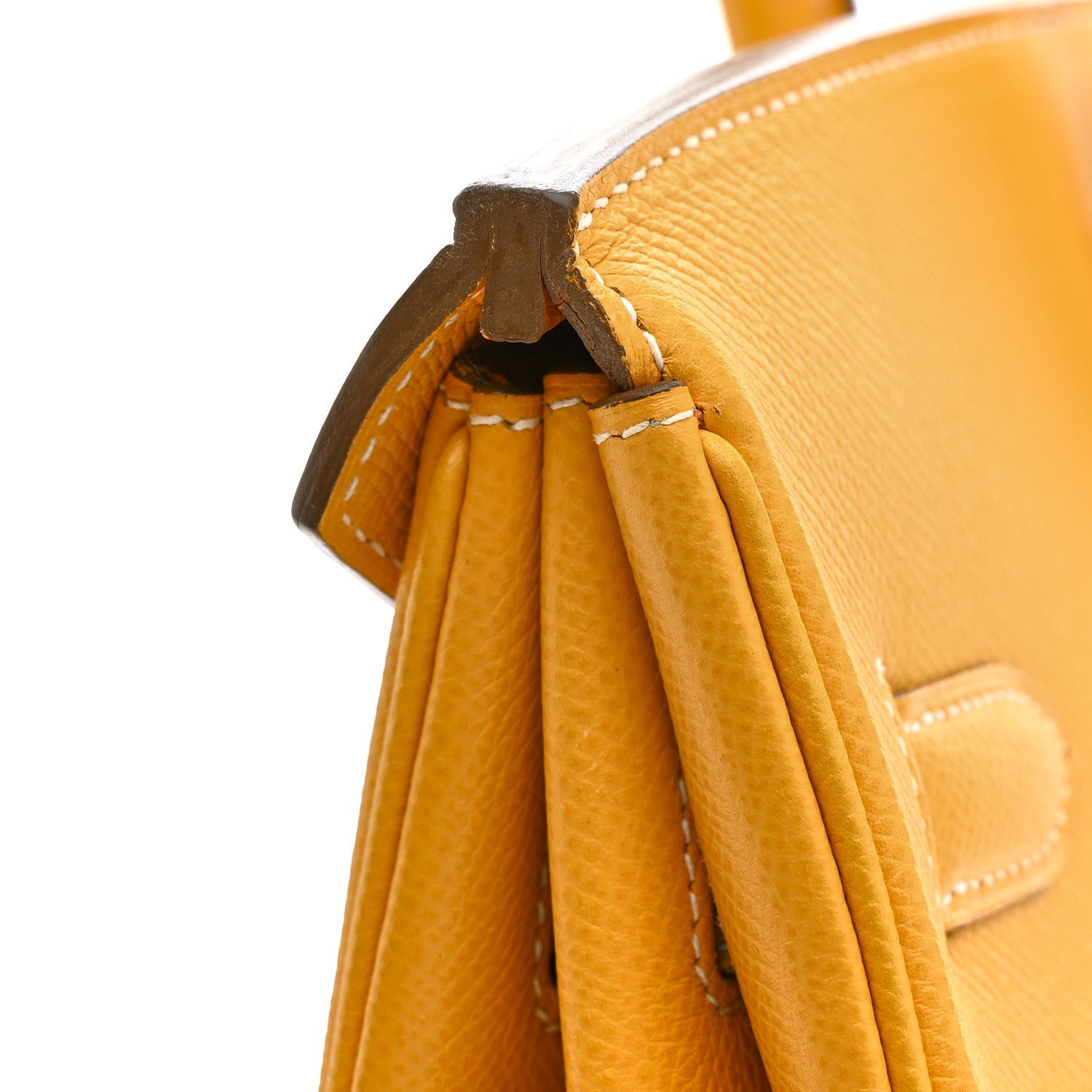 Epsom Candy Birkin 35 Jaune D'Or Feu