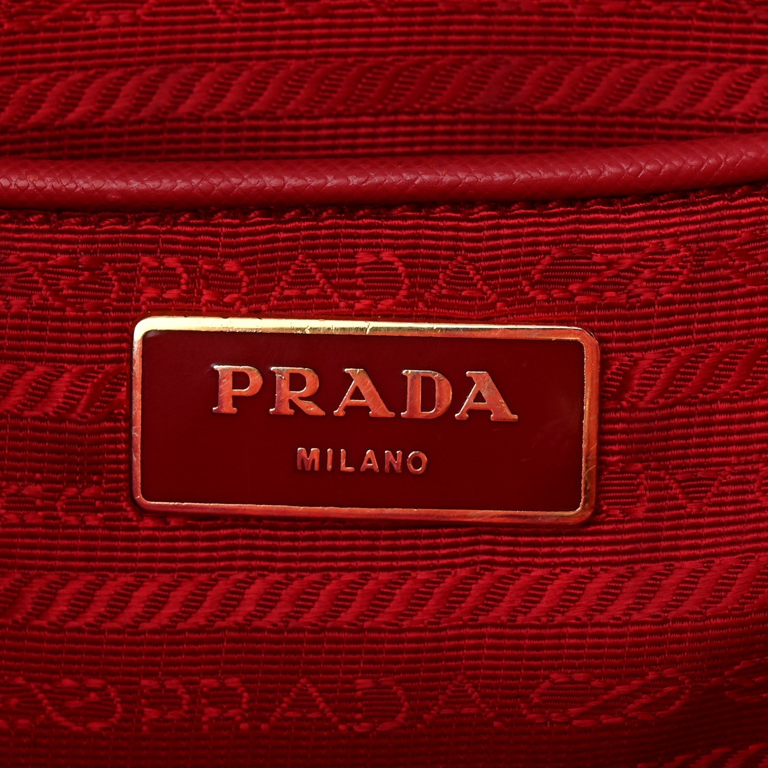 Saffiano Lux Large Tote Fuoco