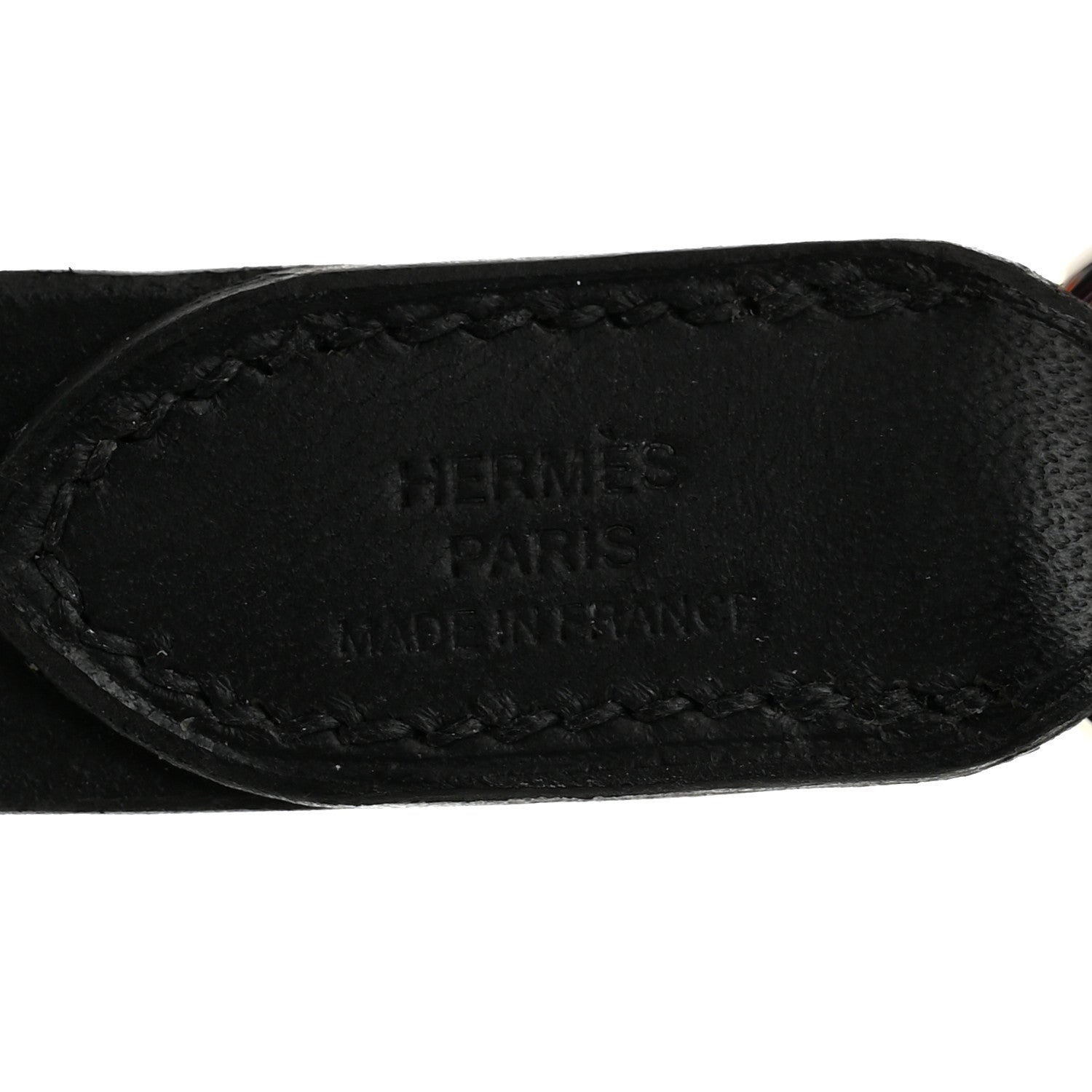 Natural Bridle Punch Dog Leash Black