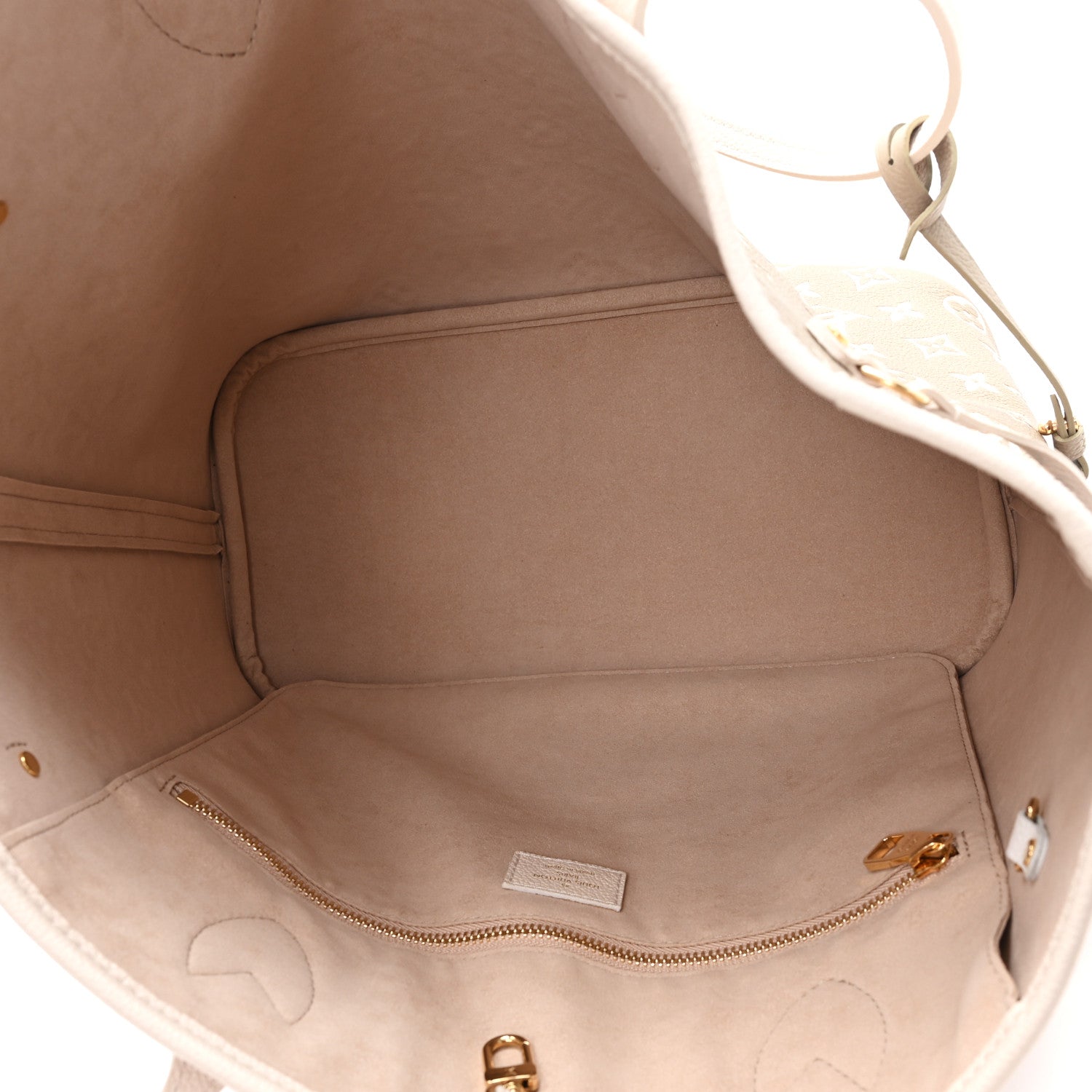 Empreinte Monogram Spring In The City Neverfull MM Kaki Beige Cream