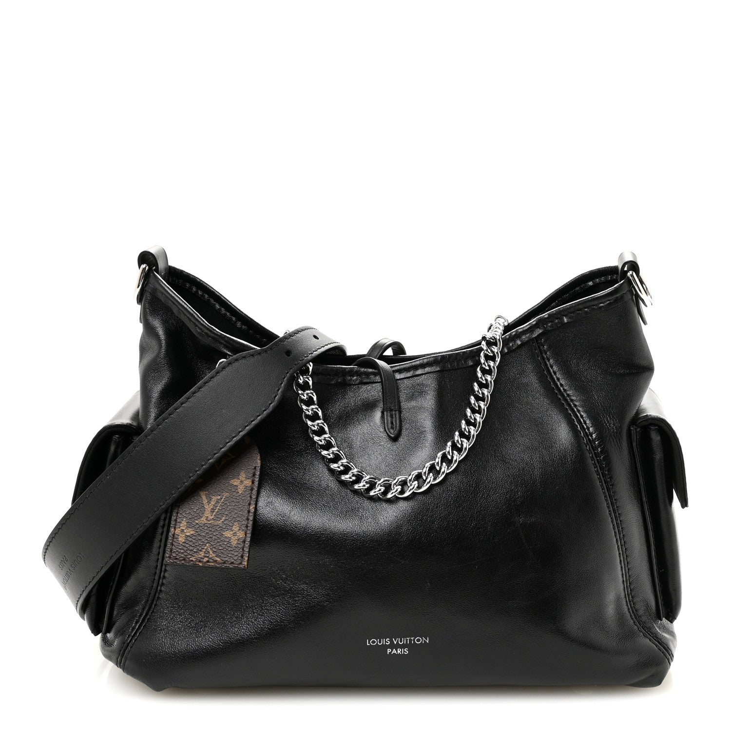 Lambskin CarryAll Cargo Vibe PM Black