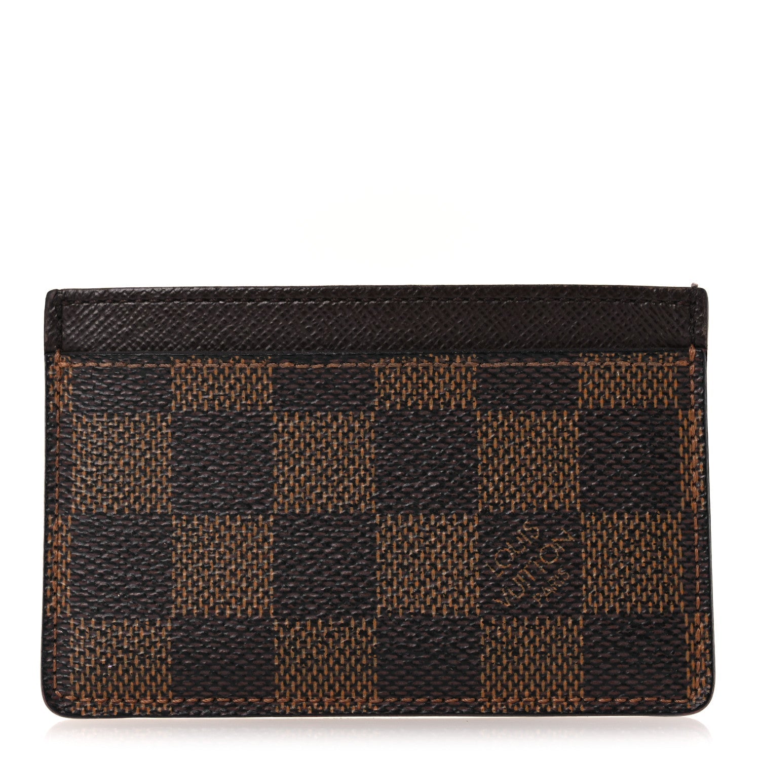 Damier Ebene Card Holder