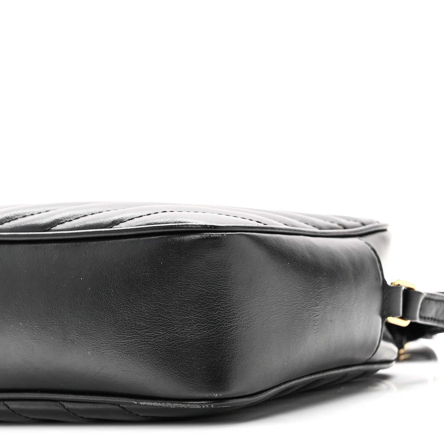 Calfskin Matelasse Monogram Lou Camera Bag Black