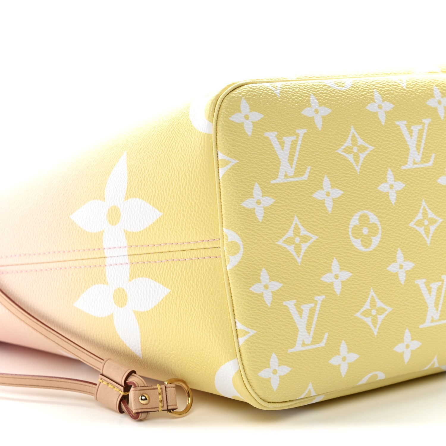 Monogram Giant By The Pool Neverfull MM Light Pink