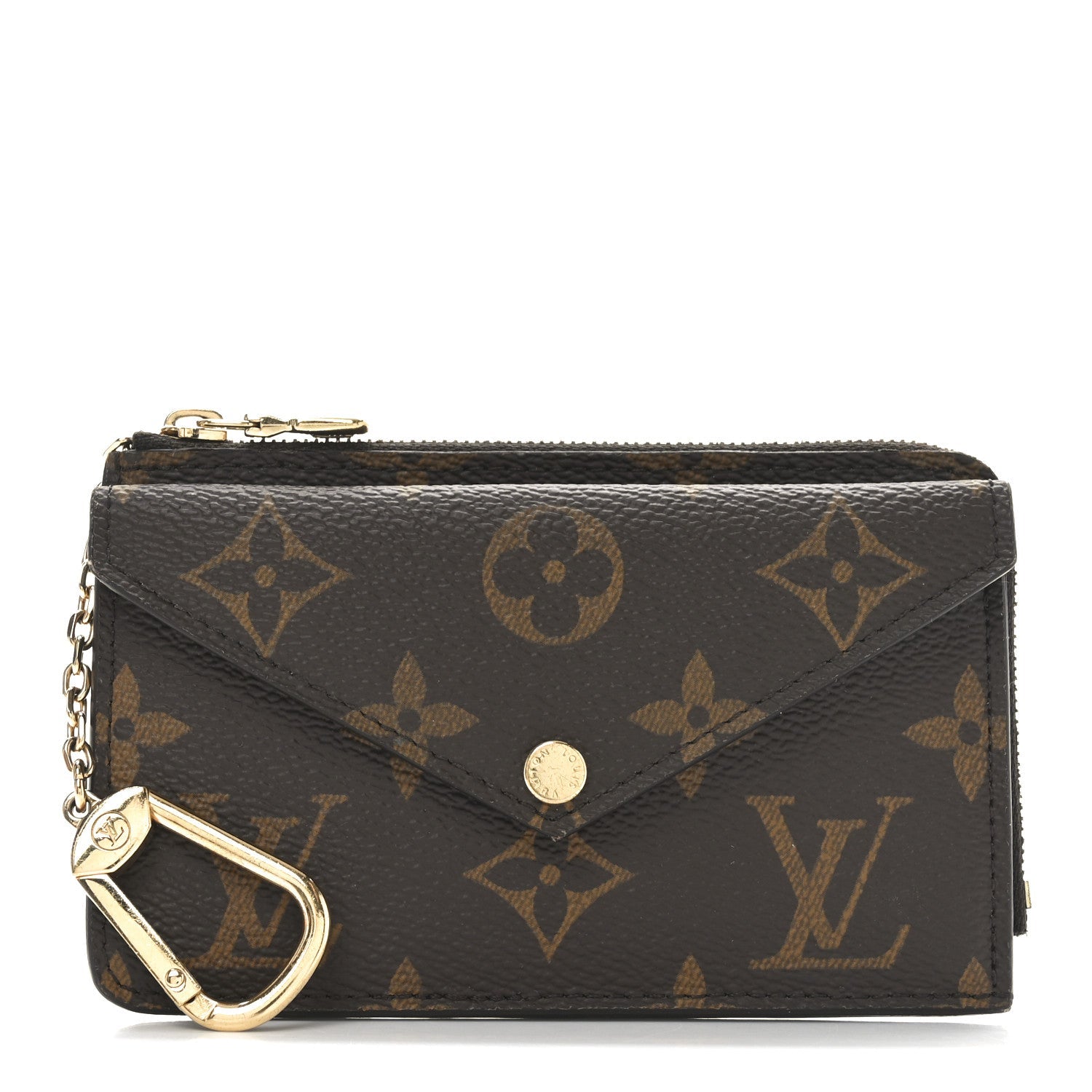 Monogram Recto Verso Card Holder Black