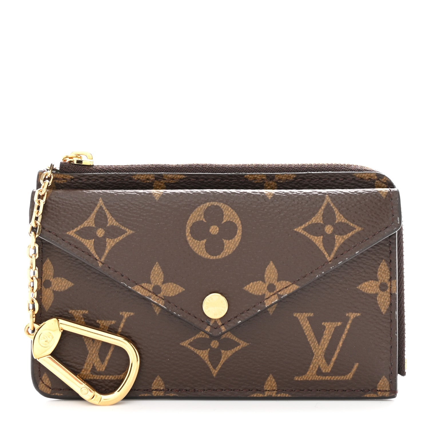 Monogram Recto Verso Card Holder Black