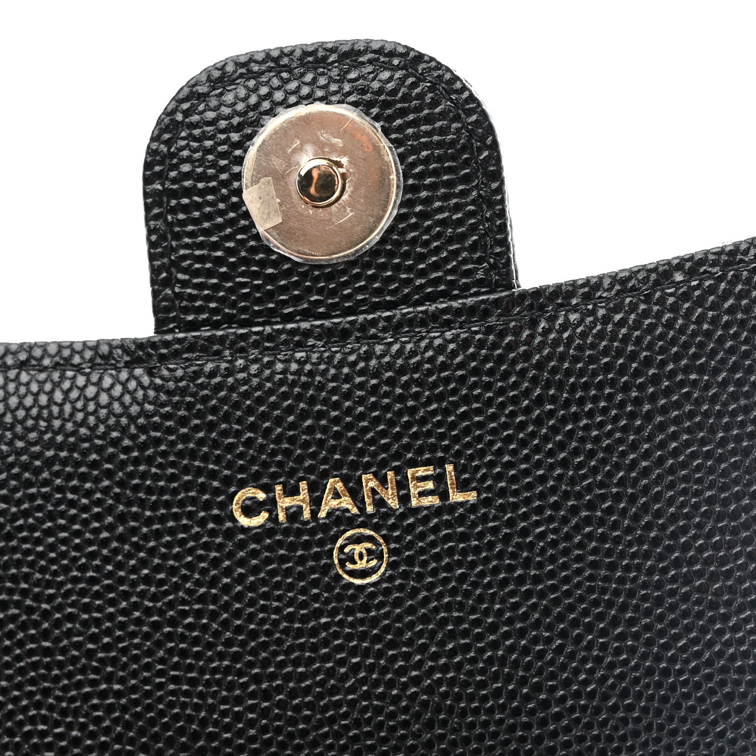 Caviar Quilted Mini Chain Bag Black
