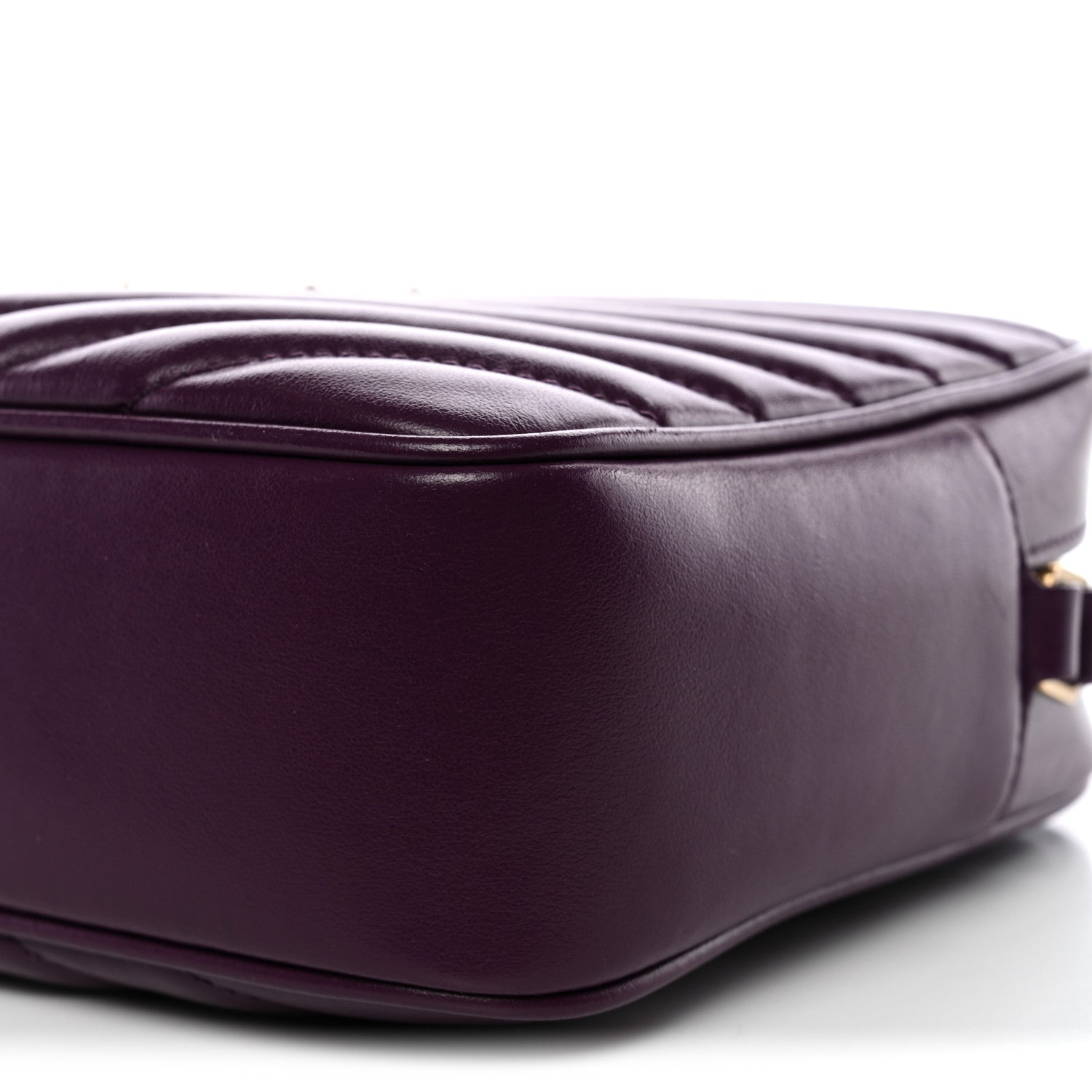 Calfskin Matelasse Monogram Lou Camera Bag Purple