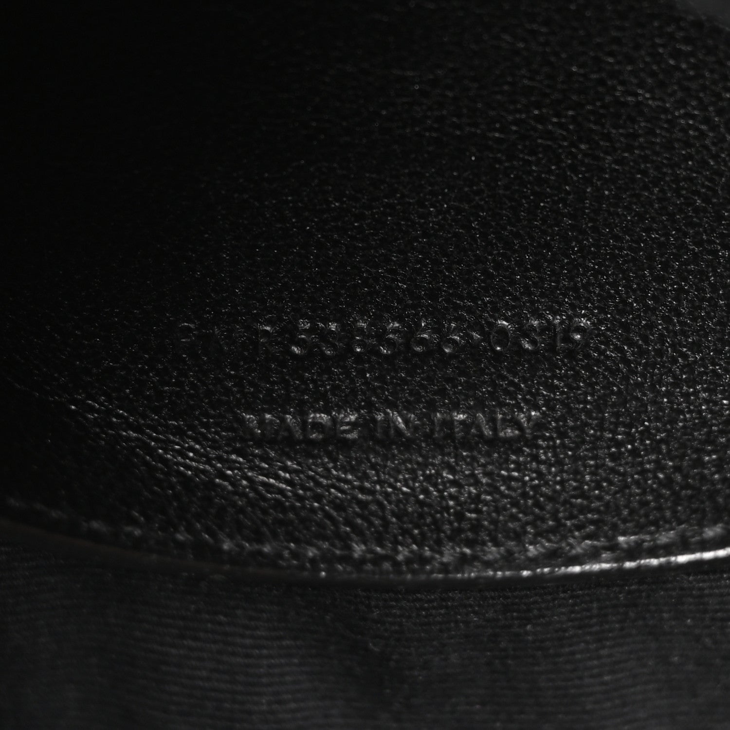 Crinkled Calfskin Matelasse Monogram Baby Niki Chain Satchel Black