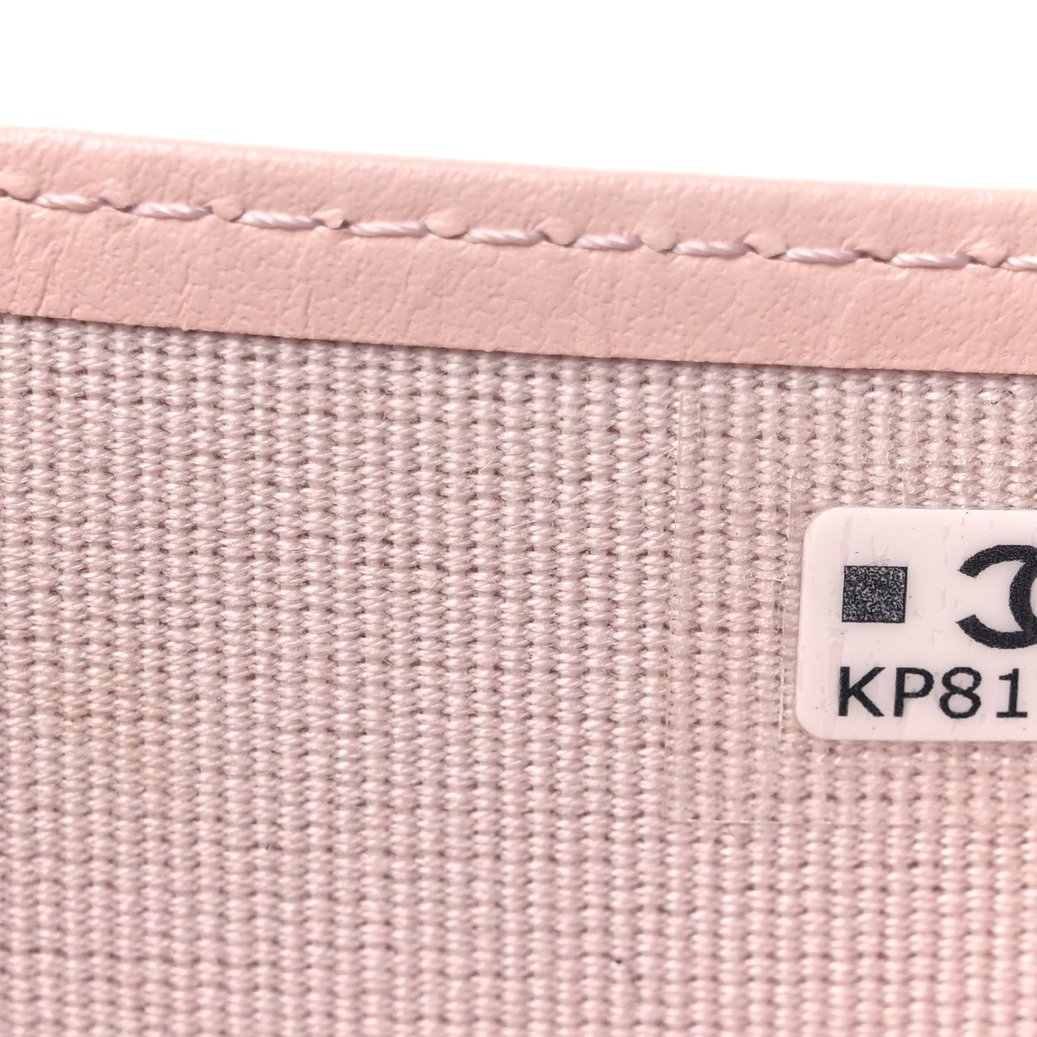 Caviar Quilted Compact Flap Wallet Light Pink