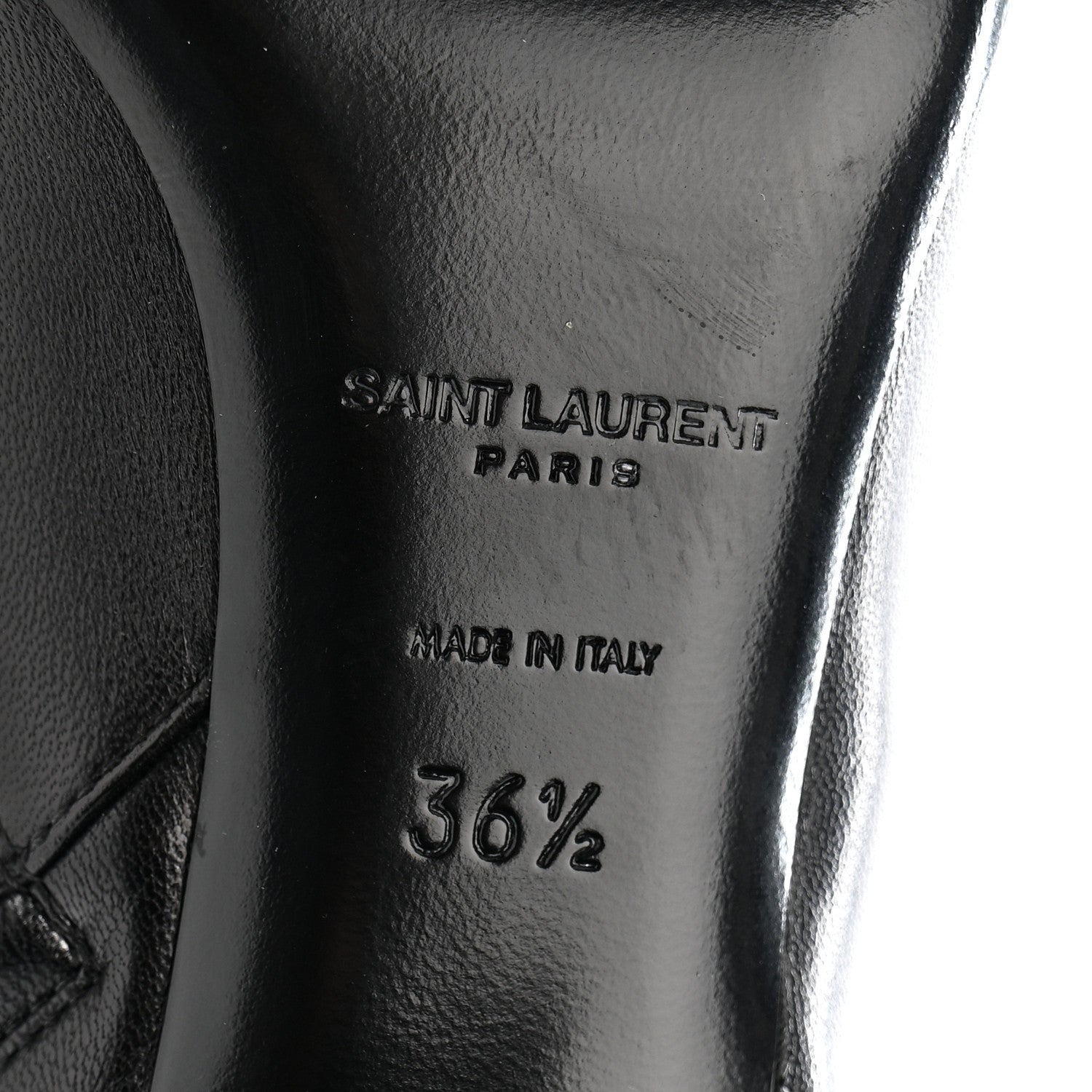 Nappa Vendome Loulou Ankle Zip Boot 36.5 Black