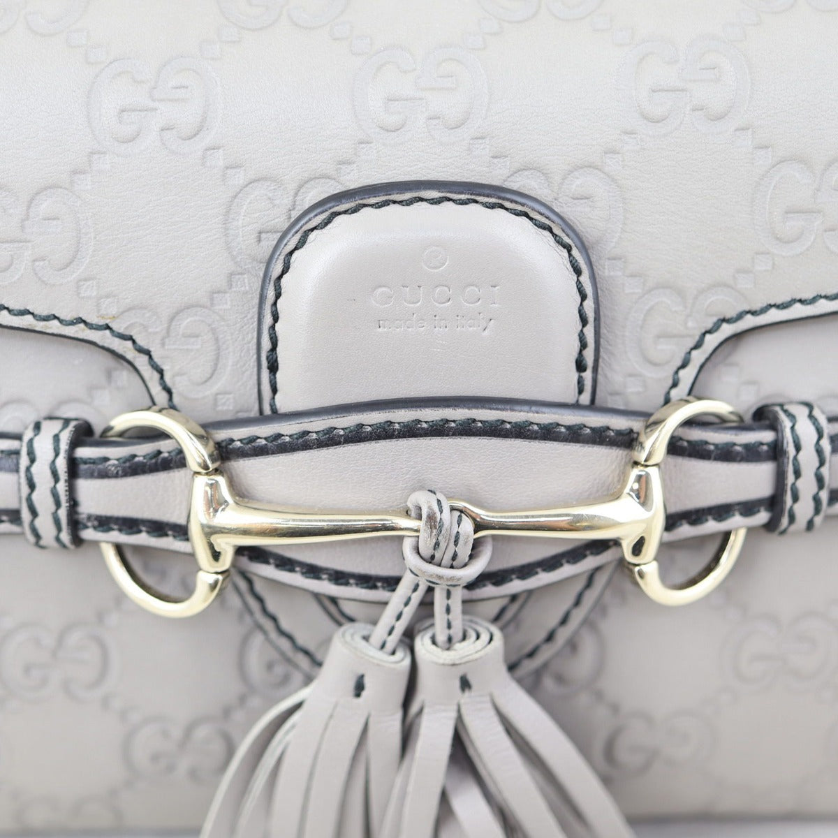 Gucci Emily Guccissima Mini Chain Shoulder Bag