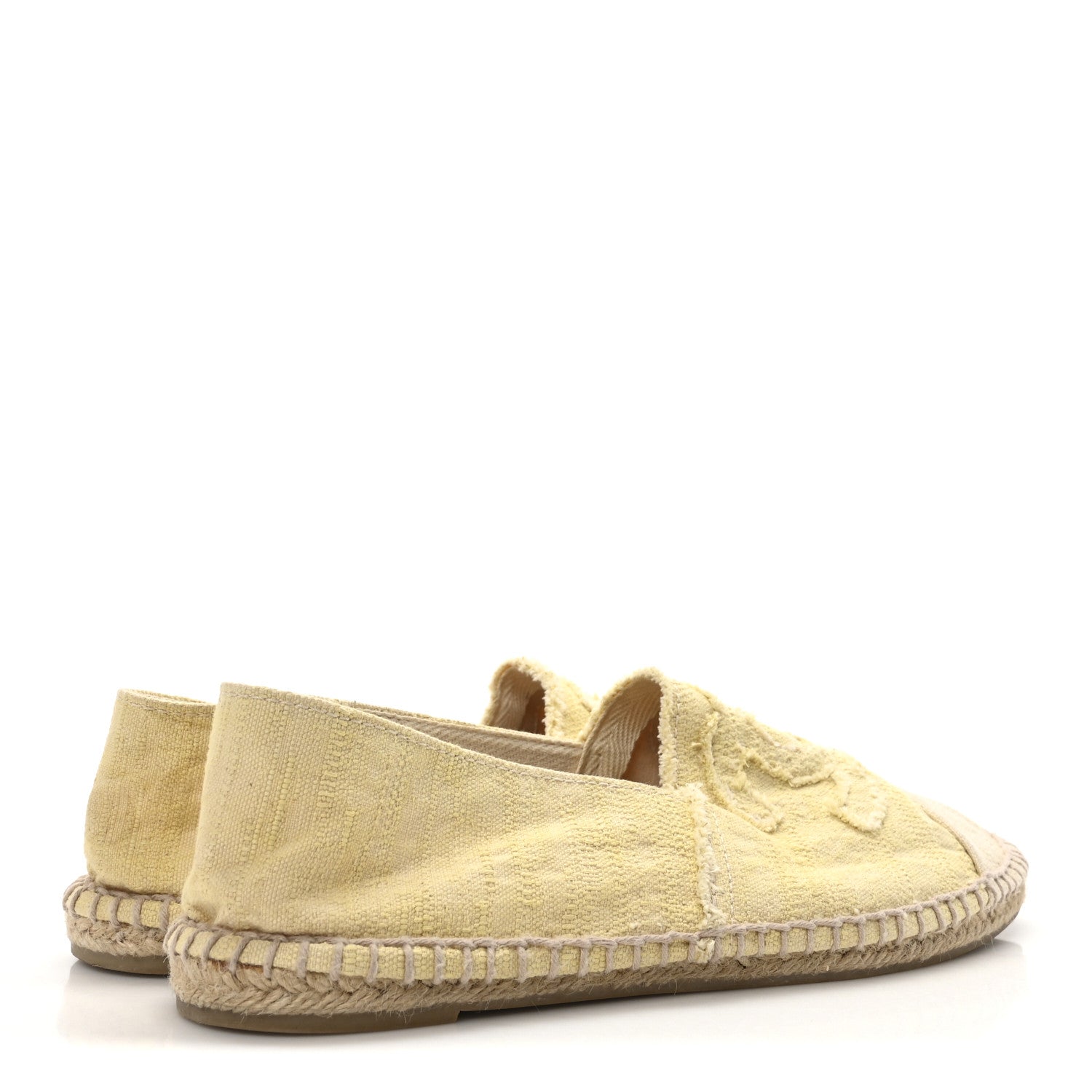 Tweed CC Espadrilles 39 Yellow