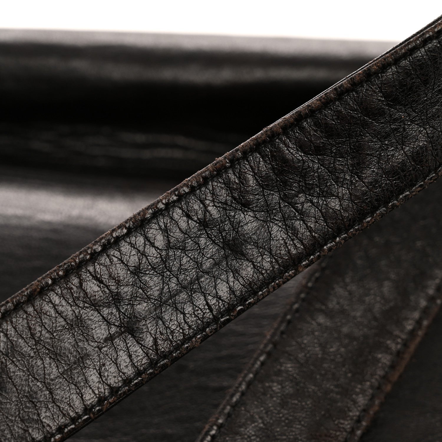 Lambskin Flap Shoulder Bag Black