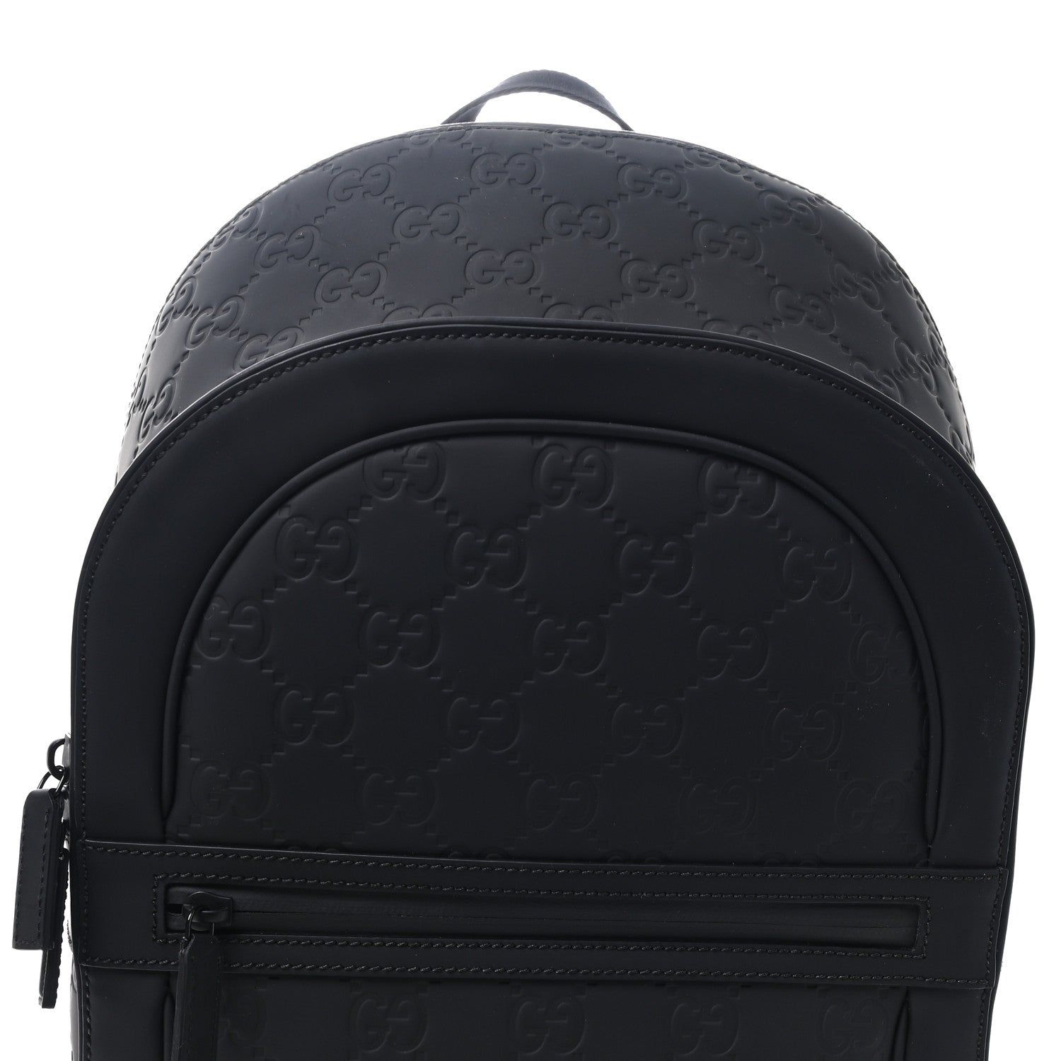 Rubber GG Backpack Black
