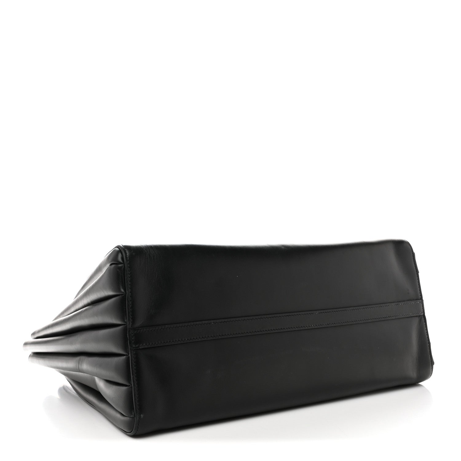 City Calfskin Bibliotheque XL Tote Black