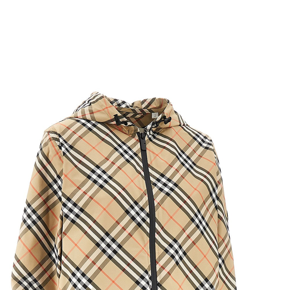 check nylon jacket