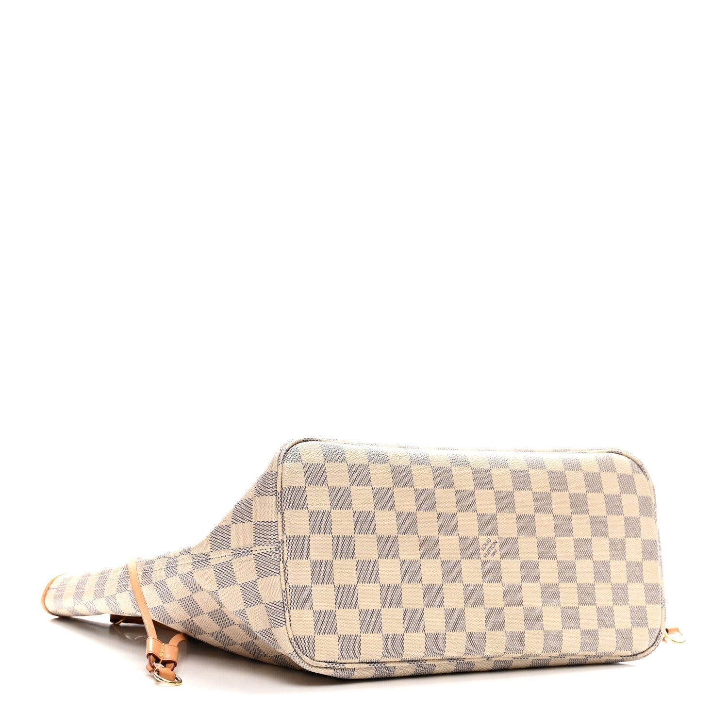 Damier Azur Neo Neverfull MM Rose Ballerine