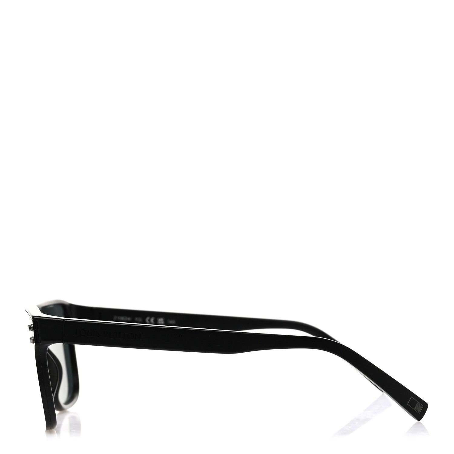 Acetate LV Waimea Square Sunglasses Z1082W Black