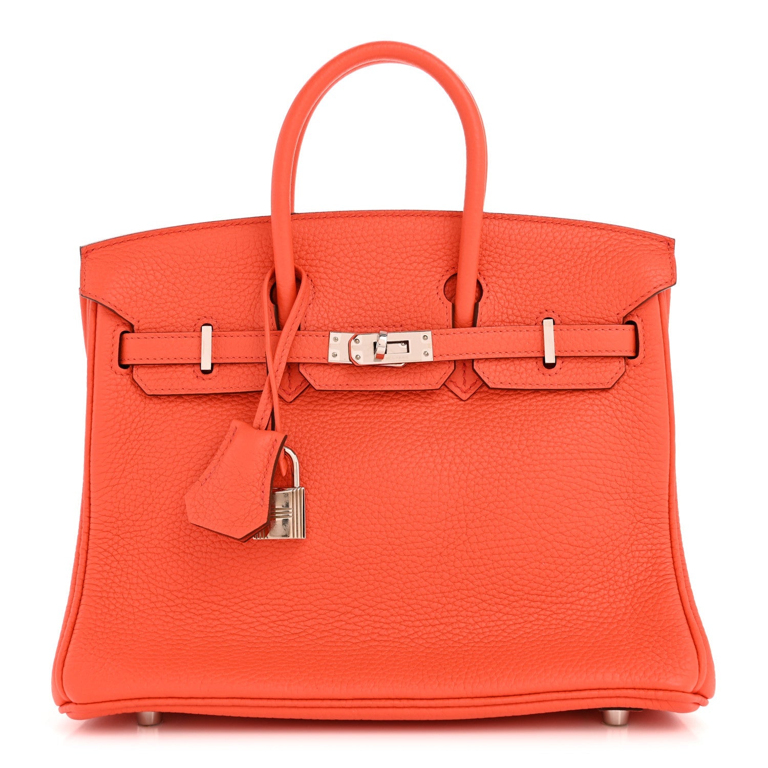Togo Birkin 25 Orange Poppy