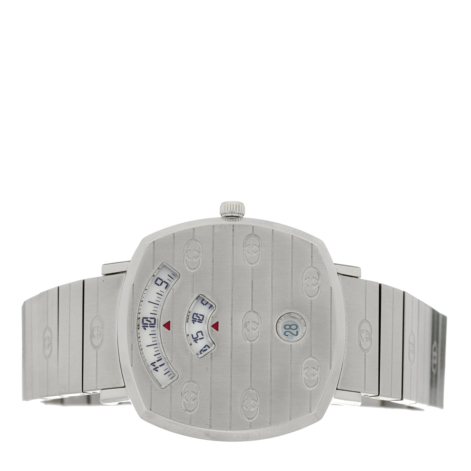 Stainless Steel 35mm Grip Quartz Watch
