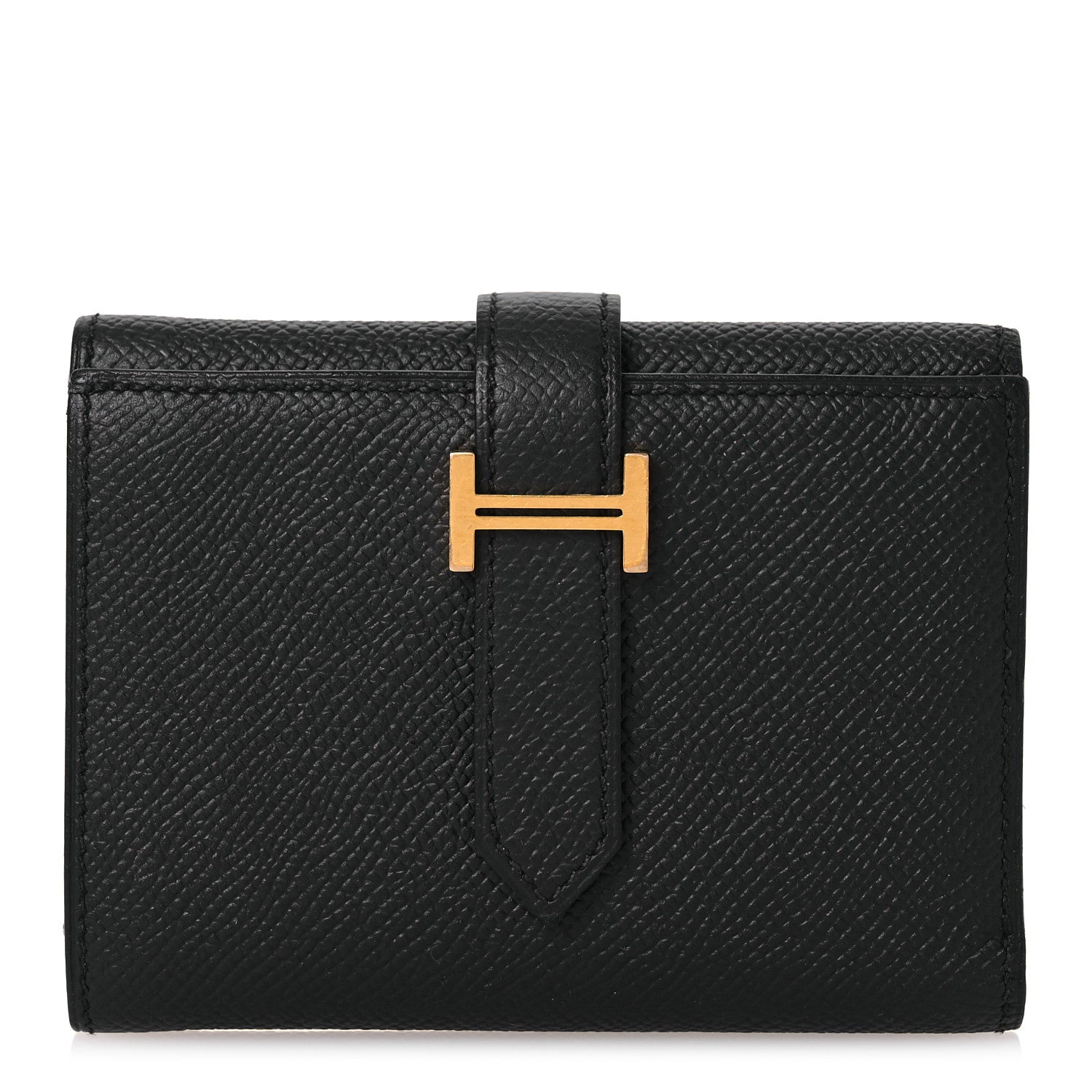 Epsom Tri-Fold Compact Bearn Wallet Black