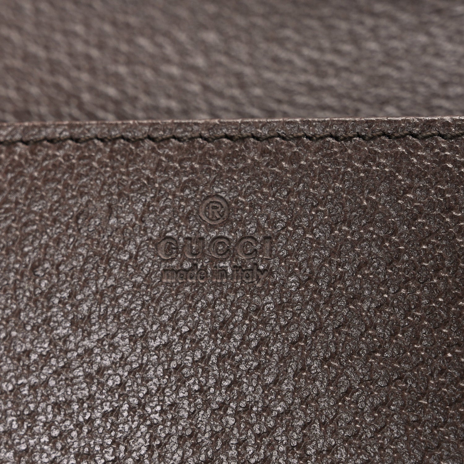 X ADIDAS Monogram Trefoil Embossed Wallet On Chain Brown